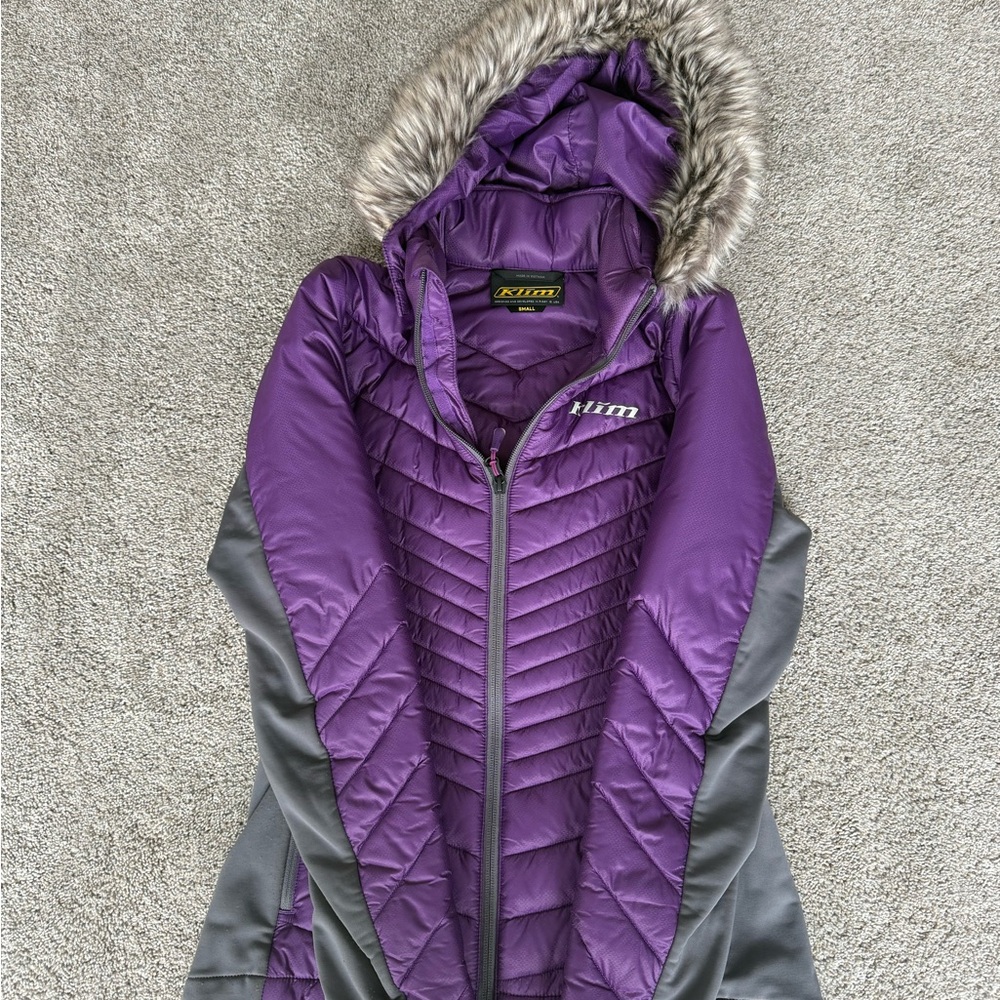 Klim Womens Waverly Insulated Jacket-purple-size small